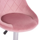 ΣΚΑΜΠΟ ΜΠΑΡ ROSE HM204.42 ΜΕ ΑΜΟΡΤΙΣΕΡ ΧΡΩΜΙΟΥ & ΣΑΠΙΟ ΜΗΛΟ ΒΕΛΟΥΔΟ 48x45x105Υεκ. 2τμχ