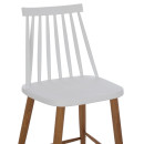ΣΚΑΜΠΟ ΜΠΑΡ VANESSA HM9300.01 ΛΕΥΚΟ ΜΕΣΑΙΟΥ ΥΨΟΥΣ 43x45x97Υεκ. 2τμχ