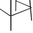 ΣΚΑΜΠΟ ΜΠΑΡ VINCENT HM9298.24 ΜΕΣΑΙΟΥ ΥΨΟΥΣ-ΜΑΥΡΟ ΥΦΑΣΜΑ-ΜΕΤΑΛΛΙΚΑ ΠΟΔΙΑ 43x50x92,5Υεκ 4τμχ