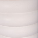 ΣΚΑΜΠΟ PUFFAT HM18172.02 FIBER CEMENT ΛΕΥΚΟ- ΞΥΛΟ TEAK TOP Φ45x46Υεκ.