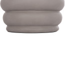 ΣΚΑΜΠΟ PUFFAT HM18172.03 FIBER CEMENT ΓΚΡΙ- ΞΥΛΟ TEAK TOP Φ45x46Υεκ.