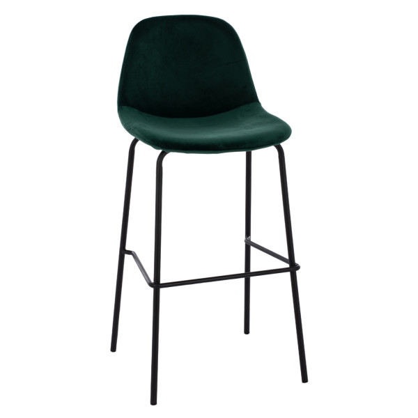 ΣΚΑΜΠΟ VINCENT HM8579.13  ΒΕΛΟΥΔΟ ΚΥΠΑΡΙΣΣΙ ΚΑΙ ΜΕΤΑΛΛΙΚΟ ΣΚΕΛΕΤΟ 56,5x47x106 εκ. 4τμχ