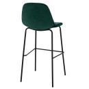 ΣΚΑΜΠΟ VINCENT HM8579.13  ΒΕΛΟΥΔΟ ΚΥΠΑΡΙΣΣΙ ΚΑΙ ΜΕΤΑΛΛΙΚΟ ΣΚΕΛΕΤΟ 56,5x47x106 εκ. 4τμχ