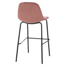 ΣΚΑΜΠΟ VINCENT HM9298.12 ΜΕΣ. ΥΨΟΥΣ ΣΑΠΙΟ ΜΗΛΟ ΒΕΛΟΥΔΟ ΜΕ ΜΕΤΑΛΛΙΚΑ ΠΟΔΙΑ 47x51x96 εκ. 4τμχ