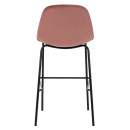 ΣΚΑΜΠΟ VINCENT HM9298.12 ΜΕΣ. ΥΨΟΥΣ ΣΑΠΙΟ ΜΗΛΟ ΒΕΛΟΥΔΟ ΜΕ ΜΕΤΑΛΛΙΚΑ ΠΟΔΙΑ 47x51x96 εκ. 4τμχ