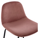 ΣΚΑΜΠΟ VINCENT HM9298.12 ΜΕΣ. ΥΨΟΥΣ ΣΑΠΙΟ ΜΗΛΟ ΒΕΛΟΥΔΟ ΜΕ ΜΕΤΑΛΛΙΚΑ ΠΟΔΙΑ 47x51x96 εκ. 4τμχ