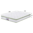 ΣΤΡΩΜΑ CONTINUOUS SPRING ΑΝΩΣΤΡΩΜΑ ALOE VERA 150X200 HM372.15 ΜΟΝΗΣ ΟΨΗΣ