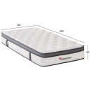 ΣΤΡΩΜΑ ΗΜΙΔΙΠΛΟ SILENTIUM HM749.02 POCKET SPRINGS--ΛΕΥΚΟ 120x200x30Υεκ.