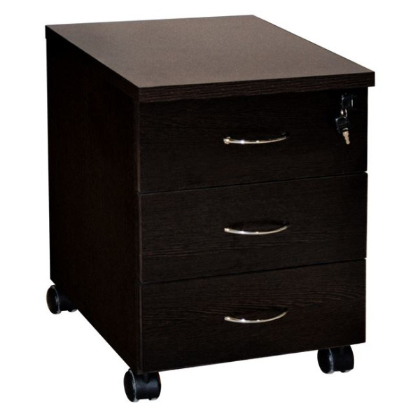 ΣΥΡΤΑΡΙΕΡΑ ΓΡΑΦΕΙΟΥ ΕΠΑΓΓΕΛΜΑΤΙΚΗ SIENNA HM2011.02 WENGE ΜΕ 3ΣΥΡΤΑΡΙΑ 38X48X53cm