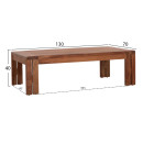 ΤΡΑΠΕΖΑΚΙ ΟΡΘΟΓΩΝΙΟ ΕΞ.ΧΩΡΟΥ ΣΕΙΡΑ KIOTO HM6384 ΞΥΛΟ TEAK ΣΕ ΦΥΣΙΚΟ 130x70x40Υεκ.
