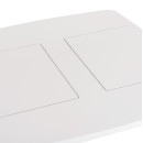 ΤΡΑΠΕΖΑΚΙ ΠΑΙΔΙΚΟ ΜΕ ΑΠΟΘ.ΧΩΡΟΥΣ RICKI HM18339.03 MDF & ΣΥΜΗΔΑ ΣΕ ΛΕΥΚΟ 65x65x47Υεκ