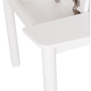 ΤΡΑΠΕΖΑΚΙ ΠΑΙΔΙΚΟ ΜΕ ΑΠΟΘ.ΧΩΡΟΥΣ RICKI HM18339.03 MDF & ΣΥΜΗΔΑ ΣΕ ΛΕΥΚΟ 65x65x47Υεκ