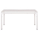 ΤΡΑΠΕΖΙ ΑΛΟΥΜΙΝΙΟΥ RACHEL HM6339.02 ΛΕΥΚΟ 150x80x75Υεκ.