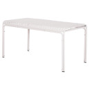 ΤΡΑΠΕΖΙ ΑΛΟΥΜΙΝΙΟΥ RACHEL HM6339.02 ΛΕΥΚΟ 150x80x75Υεκ.
