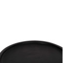 ΤΡΑΠΕΖΙ ΒΟΗΘΗΤΙΚΟ LOKI HM9899.12 ΜΑΣΙΦ ΞΥΛΟ SUAR ΣΕ ΜΑΥΡΟ Φ30x50Υεκ.