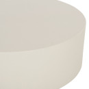 ΤΡΑΠΕΖΙ ΜΕΣΗΣ ΣΤΡΟΓΓΥΛΟ KYOKO HM6579.02 ΜΠΕΖ FIBER CEMENT Φ90x34Υεκ.