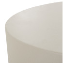 ΤΡΑΠΕΖΙ ΜΕΣΗΣ ΣΤΡΟΓΓΥΛΟ KYOKO HM6579.02 ΜΠΕΖ FIBER CEMENT Φ90x34Υεκ.
