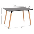 ΤΡΑΠΕΖΙ MINIMAL HM8581.02 ΑΝΟΙΧΤΟ ΓΚΡΙ MDF-ΠΟΔΙΑ ΟΞΙΑ ΣΕ ΦΥΣΙΚΟ ΧΡΩΜΑ- 120Χ60X74Υεκ.