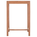 ΤΡΑΠΕΖΙ ΜΠΑΡ ΤΕΤΡΑΓΩΝΟ PRESSCOT HM18113 ΞΥΛΟ TEAK ΣΕ ΦΥΣΙΚΟ 70x70x105Υεκ.