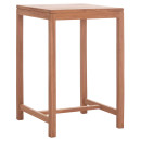 ΤΡΑΠΕΖΙ ΜΠΑΡ ΤΕΤΡΑΓΩΝΟ PRESSCOT HM18113 ΞΥΛΟ TEAK ΣΕ ΦΥΣΙΚΟ 70x70x105Υεκ.