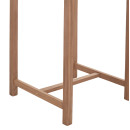 ΤΡΑΠΕΖΙ ΜΠΑΡ ΤΕΤΡΑΓΩΝΟ PRESSCOT HM18113 ΞΥΛΟ TEAK ΣΕ ΦΥΣΙΚΟ 70x70x105Υεκ.
