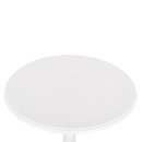 ΤΡΑΠΕΖΙ ΠΟΛΥΠΡΟΠΥΛΕΝΙΟΥ ΣΤΡΟΓΓΥΛΟ TERRIN HM6124.11 ΛΕΥΚΟ Φ61x77Υεκ.