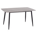 ΤΡΑΠΕΖΙ RAVEN HM18149.13 ΚΕΡΑΜΙΚΟ TOP ΜΕ ΟΨΗ ΓΚΡΙ ΜΑΡΜΑΡΟ 140x80x74Υεκ.
