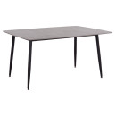 ΤΡΑΠΕΖΙ RAVEN HM18150.13 ΚΕΡΑΜΙΚΟ TOP ΜΕ ΟΨΗ ΓΚΡΙ ΜΑΡΜΑΡΟ 160x80x74Υεκ.