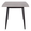 ΤΡΑΠΕΖΙ RAVEN HM18150.13 ΚΕΡΑΜΙΚΟ TOP ΜΕ ΟΨΗ ΓΚΡΙ ΜΑΡΜΑΡΟ 160x80x74Υεκ.