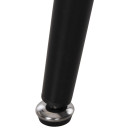 ΤΡΑΠΕΖΙ RAVEN HM9854.02 ΚΕΡΑΜΙΚΟ TOP ΜΑΥΡΟ ΜΑΡΜΑΡΟ-ΜΑΥΡΟ ΜΕΤΑΛΛΟ 120x70x73Υεκ.