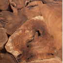 ΤΡΑΠΕΖΙ ΣΑΛΟΝΙΟΥ PIEN HM9354 ΑΠΟ ΜΑΣΙΦ ΞΥΛΟ ΤEAK ΦΥΣΙΚΟ 80X80X48Yεκ.