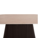 ΤΡΑΠΕΖΙ ΣΑΛΟΝΙΟΥ ΟΒΑΛ CATER HM18321 ΚΕΡΑΜΙΚΟ TOP ΟΨΗ ΤΡΑΒΕΡΤΙΝΑΣ-MDF ΒΑΣΗ 120x60x46Υεκ