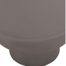 ΤΡΑΠΕΖΙ ΣΑΛΟΝΙΟΥ PIRSON HM18155.03 FIBER CEMENT ΣΕ ΓΚΡΙ--Φ60x36Υεκ.
