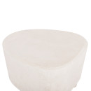 ΤΡΑΠΕΖΙ ΣΑΛΟΝΙΟΥ ΣΕΙΡΑ SANTORINI HM18053 MDF ΣΕ ΥΠΟΛΕΥΚΟ ΧΡΩΜΑ 54x61x40,5Υεκ.