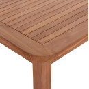 ΤΡΑΠΕΖΙ ΤΕΤΡΑΓΩΝΟ PRESSCOT HM18122 ΞΥΛΟ TEAK--ΦΥΣΙΚΟ 80x80x76Υεκ.