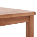 ΤΡΑΠΕΖΙ ΤΕΤΡΑΓΩΝΟ PRESSCOT HM18122 ΞΥΛΟ TEAK--ΦΥΣΙΚΟ 80x80x76Υεκ.