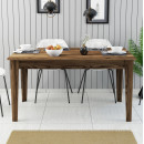 ΤΡΑΠΕΖΙ ΤΡΑΠΕΖΑΡΙΑΣ STANDARD HM9507.04 ΜΕΛΑΜΙΝΗ ΚΑΡΥΔΙ ME ΑΠΟΘHK.ΧΩΡΟ 145x88x75Yεκ.