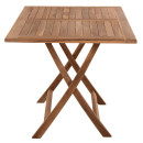ΤΡΑΠΕΖΙ ΤΡΑΠΕΖΑΡΙΑΣ KENDALL ΠΤΥΣΣΟΜΕΝΟ HM9542 TEAK ΣΕ ΦΥΣΙΚΟ ΧΡΩΜΑ 120x80x75Yεκ.