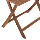 ΤΡΑΠΕΖΙ ΤΡΑΠΕΖΑΡΙΑΣ KENDALL ΠΤΥΣΣΟΜΕΝΟ HM9542 TEAK ΣΕ ΦΥΣΙΚΟ ΧΡΩΜΑ 120x80x75Yεκ.
