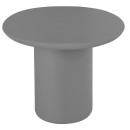 ΤΡΑΠΕΖΙ ΤΡΑΠΕΖΑΡΙΑΣ ΟΒΑΛ BRECCAN HM6577.01 ΓΚΡΙ FIBER CEMENT 240x100x75Υεκ.