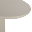 ΤΡΑΠΕΖΙ ΤΡΑΠΕΖΑΡΙΑΣ ΟΒΑΛ BRECCAN HM6577.02 ΜΠΕΖ FIBER CEMENT 240x100x75Υεκ.