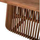 ΤΡΑΠΕΖΙ ΤΡΑΠΕΖΑΡΙΑΣ REMIK HM9835 RECYCLED ΤΕΑΚ ΣΕ ΦΥΣΙΚΟ 200x100x75,5Yεκ. TOP 4εκ.