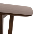 ΤΡΑΠΕΖΙ ΤΡΑΠΕΖΑΡΙΑΣ RINER ΟΡΘΟΓΩΝΙΟ HM9745 MDF ΜΕ ΚΑΠΛΑΜΑ ΚΑΡΥΔΙΑΣ 180x90x76εκ.