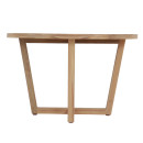 ΤΡΑΠΕΖΙ ΤΡΑΠΕΖΑΡΙΑΣ ΣΤΡΟΓΓΥΛΟ PARAISO HM6245 ΞΥΛΟ ΑΚΑΚΙΑΣ ΣΕ ΦΥΣΙΚΟ Φ120x75Υεκ