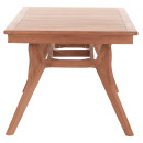 ΤΡΑΠΕΖΙ ΤΡΑΠΕΖΑΡΙΑΣ WONDER HM18116 ΞΥΛΟ TEAK--ΦΥΣΙΚΟ 180x91x75Υεκ.