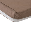 ΞΑΠΛΩΣΤΡΑ ΜΕ ΜΑΞΙΛΑΡΙ ΚΟΡΙΝΟΣ HM10775.04T ΞΥΛΟ ΠΕΥΚΟΥ--TEXTILENE ΜΟΚΑ 79x204x77Υεκ