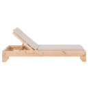 ΞΑΠΛΩΣΤΡΑ ΜΕ ΜΑΞΙΛΑΡΙ ΚΟΡΙΝΟΣ HM10775.60T ΞΥΛΟ ΠΕΥΚΟΥ--TEXTILENE ΜΠΕΖ 79x204x77Υεκ