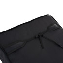 ΞΑΠΛΩΣΤΡΑ ΜΕ ΜΑΞΙΛΑΡΙ ΚΟΡΙΝΟΣ HM10776.05T ΞΥΛΟ ΠΕΥΚΟΥ--TEXTILENE ΣΕ ΜΑΥΡΟ 79x204x77Υεκ