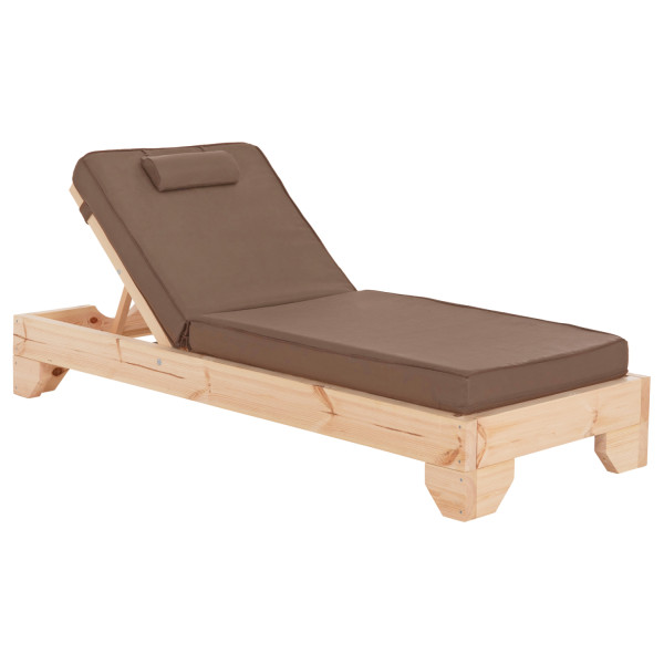 ΞΑΠΛΩΣΤΡΑ ΜΕ ΜΑΞΙΛΑΡΙ ΚΟΡΙΝΟΣ HM10777.04T ΞΥΛΟ ΠΕΥΚΟΥ--TEXTILENE ΜΟΚΑ 79x204x80Υεκ