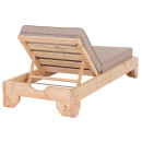 ΞΑΠΛΩΣΤΡΑ ΜΕ ΜΑΞΙΛΑΡΙ ΚΟΡΙΝΟΣ HM10778.72 ΞΥΛΟ ΠΕΥΚΟΥ--OLEFIN ΣΕ ΜΠΕΖ 79x204x77Υεκ